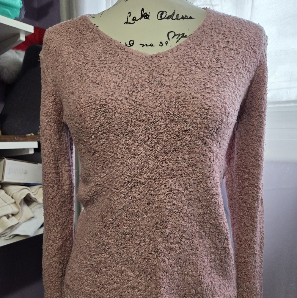 Pink sweater